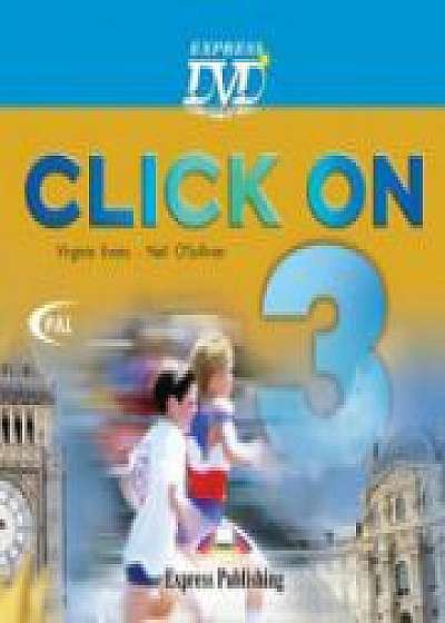 Click On 3. DVD, (Curs de limba engleza pentru clasa VII-a )