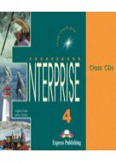 Enterprise 4, Intermediate, Class audio CDs (Set 3 CD) (Curs de limba engleza clasa VIII-a )