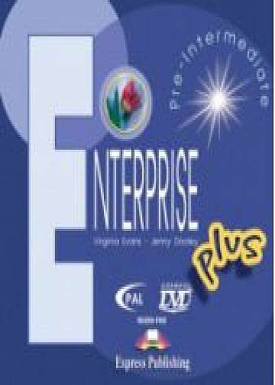 Enterprise Plus Pre-Intermediate. DVD, (Curs de limba engleza pentru clasa VII-a )