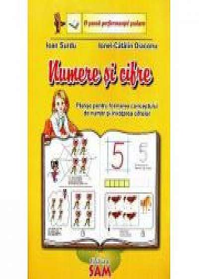 Numere si cifre - Planse pentru formarea conceptului de numar si invatarea cifrelor