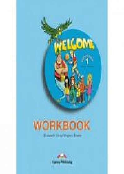 Welcome 1, Activity Book - Caiet pentru limba engleza clasa a III-a (ElizabethGray)