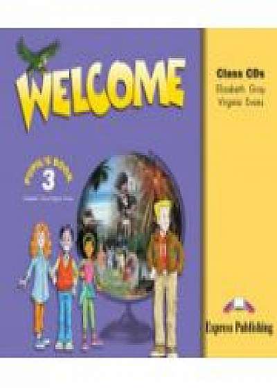 Curs limba engleză Welcome 3 Audio CD (set 3 CD) _Clasa III-a