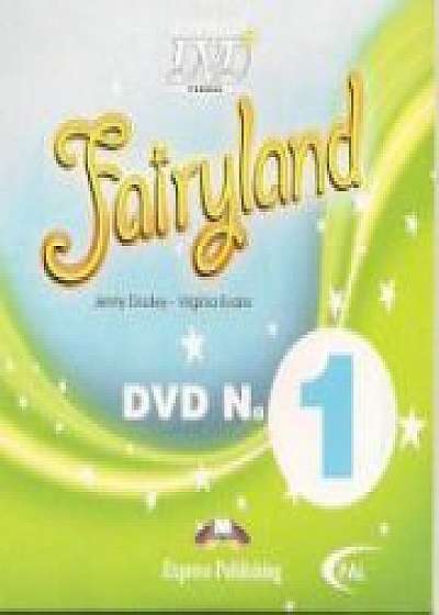 Fairyland 1 DVD-Curs de limba engleza pentru clasa I-a (Virginia Evans )