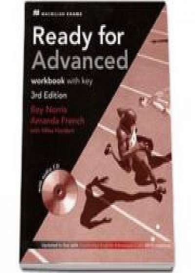 Ready For Advanced. Workbook with key, (The 3rd Edition, 2015 revisions with audio CD)