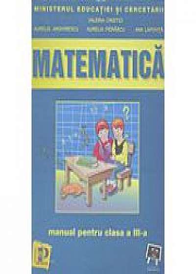 Matematica- Manual pentru clasa a III-a (Valeria Cristici)