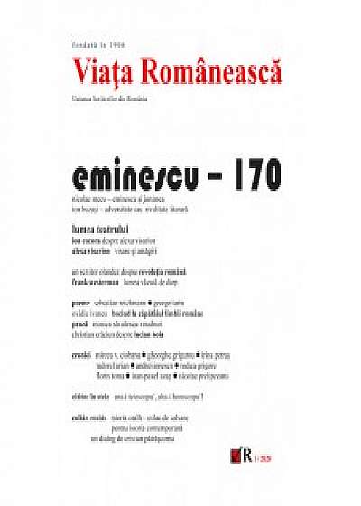 Revista Viata Romaneasca nr.1/2020