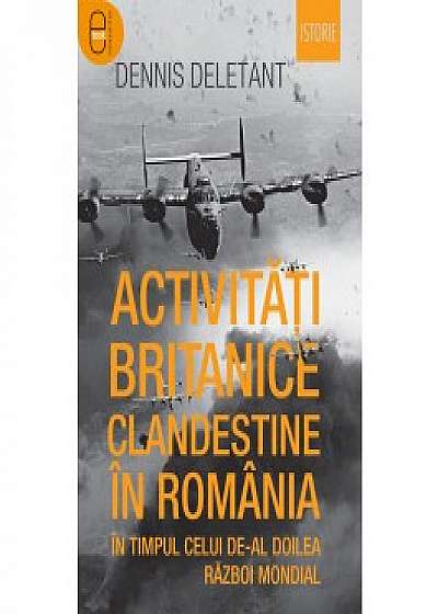 Activități britanice clandestine în România în timpul celui de-al Doilea Război Mondial (ebook)