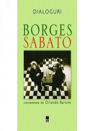 Coperta cărții Dialoguri Borges Sabato