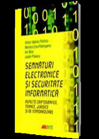 Coperta cărții Semnaturi electronice si securitate informatica de Patriciu