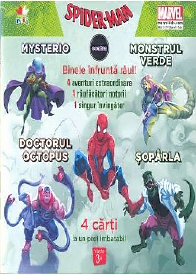 Spider-Man vs Octopus, Șopârla, Mysterio, Monstrul Verde