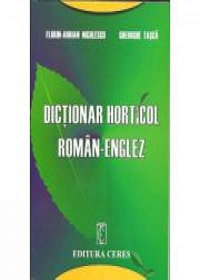 Dictionar horticol roman-englez (Florin-Adrian Niculescu)