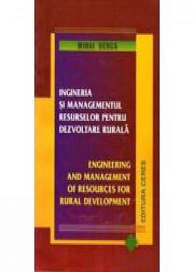 Ingineria si managementul resurselor pentru dezvoltarea rurala (M. Berca)
