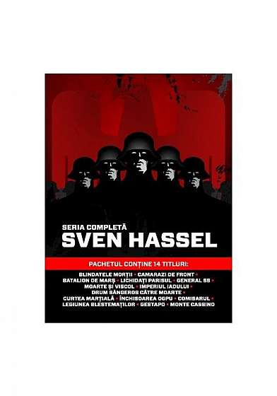 Pachet de autor Sven Hassel - 14 Volume