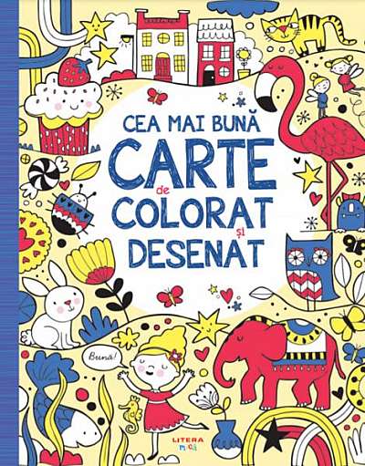 Cea mai bună carte de colorat și desenat