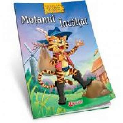 Coperta cărții Motanul incaltat. Povesti clasice de colorat