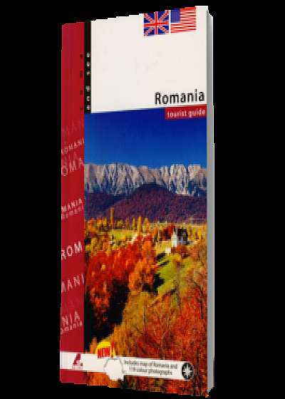 Romania - tourist guide. Ghid Romania cu harta - limba engleza