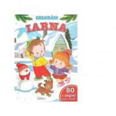 Coperta cărții Coloram. Iarna. 80 de imagini pentru tine