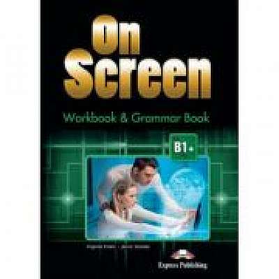 Coperta cărții On Screen B1+. Workbook and Grammar (with Digibook)