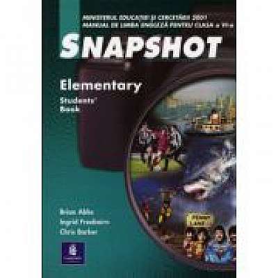 Snapshot, Elementary. Manual de engleza clasa a VI-a. Limba 2