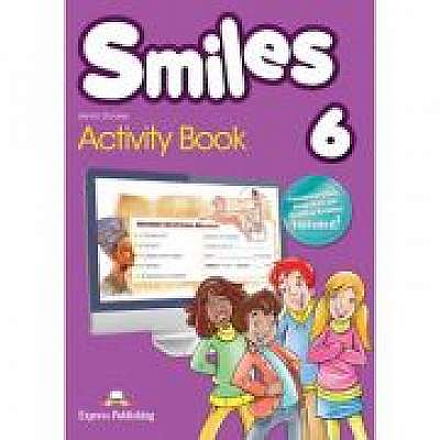 Coperta cărții Curs limba engleza Smiles 6 Caiet, Virginia Evans
