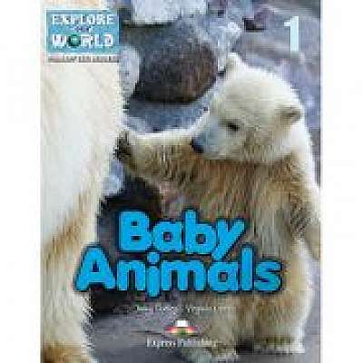 Coperta cărții Literatura CLIL Baby Animals Reader cu Cross-platform App., Virginia Evans de Jenny Dooley