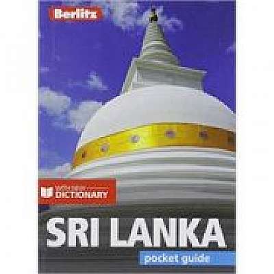 Coperta cărții Berlitz Pocket Guide Sri Lanka (Travel Guide with Dictionary)