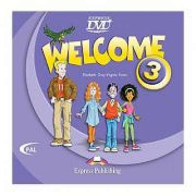 Curs limba engleza Welcome 3 DVD, Virginia Evans