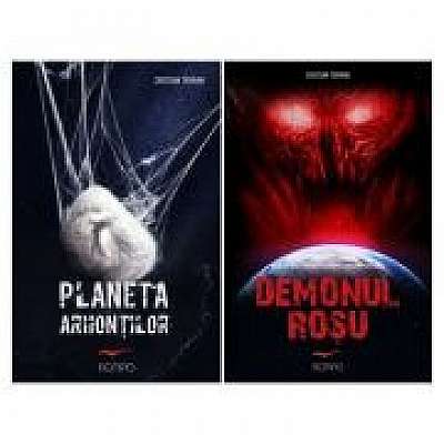 Pachet Demonul Rosu si Planeta Arhontilor, autor Cristian Terran