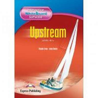 Coperta cărții Curs limba engleza Upstream B1+ Software pentru tabla magnetica interactiva, Jenny Dooley de Virginia Evans