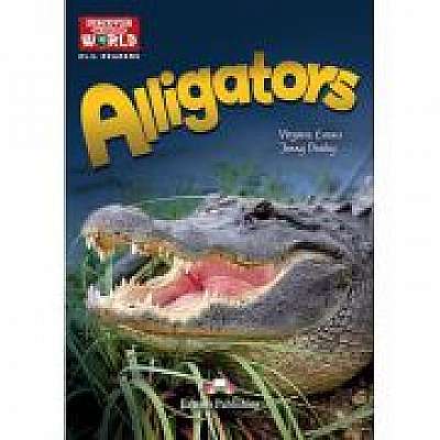 Coperta cărții Literatura CLIL Alligators cu Cross-platform App, Jenny Dooley de Virginia Evans