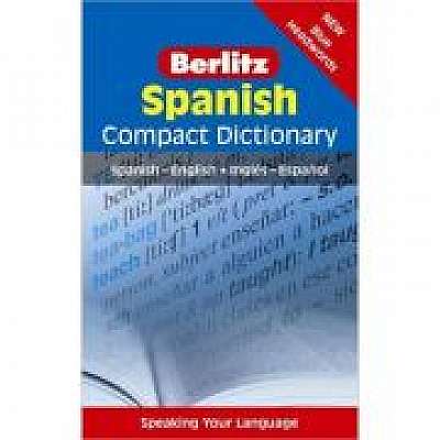 Coperta cărții Berlitz Spanish Compact Dictionary: Spanish-English / Ingles-Espanol