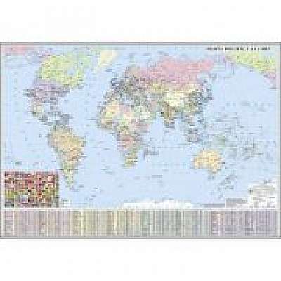Harta politica a lumii 2000x1400 mm (GHL7P-L)