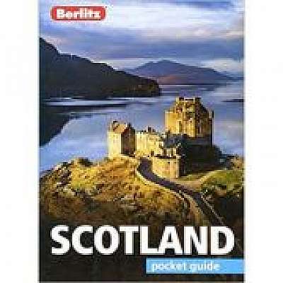 Coperta cărții Berlitz Pocket Guide Scotland (Travel Guide with Dictionary)