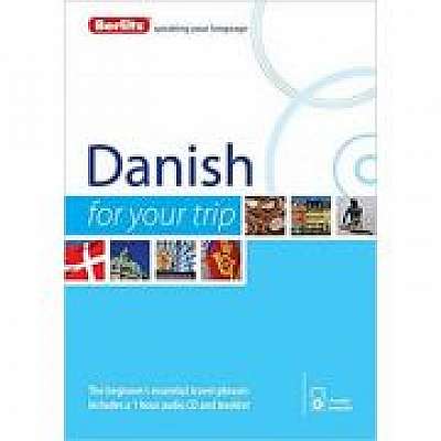 Coperta cărții Berlitz Danish For Your Trip