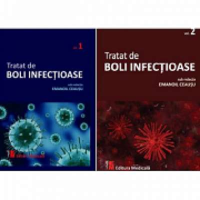 Pachet Tratat de boli infectioase - Volumele 1 si 2, autor Emanoil Ceausu