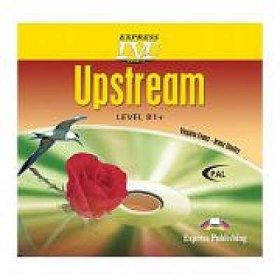 Coperta cărții Curs limba engleza Upstream B1+ DVD, Jenny Dooley de Virginia Evans
