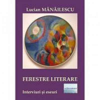 Coperta cărții Ferestre literare