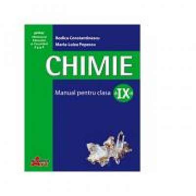 Chimie. Manual pentru clasa a IX-a - Rodica Constantinescu