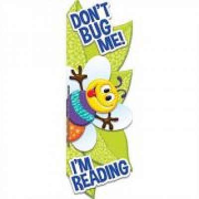 Coperta cărții Don't bug me! I'm reading!