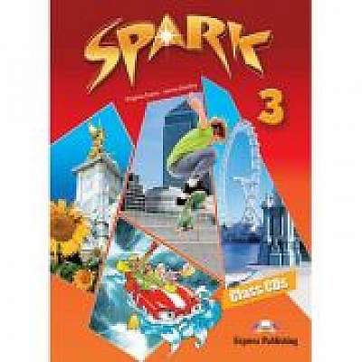 Curs limba engleza Spark 3 Monstertrackers Audio Set 4 CD, Jenny Dooley