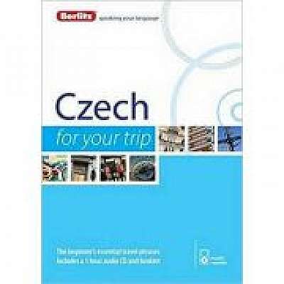 Coperta cărții Berlitz Language: Czech For Your Trip (Berlitz For Your Trip)