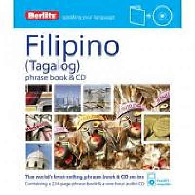 Coperta cărții Berlitz Filipino Phrase Book & CD