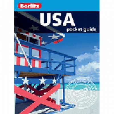 Coperta cărții Berlitz Pocket Guide USA (Travel Guide eBook)