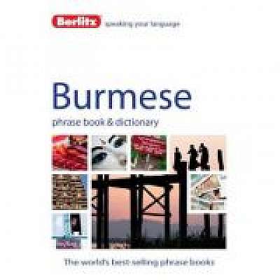 Coperta cărții Berlitz Burmese Phrase Book & Dictionary