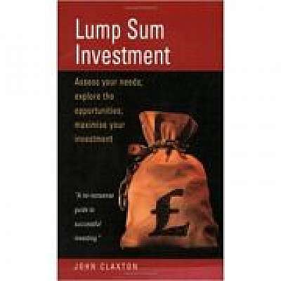 Lump Sum Investment. Assess Your Needs. Explore the Opportunities. Maximise Your Investment