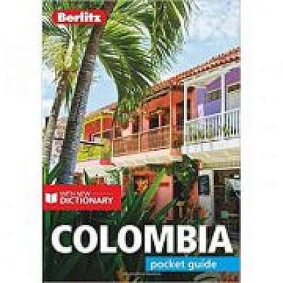 Coperta cărții Berlitz Pocket Guide Colombia (Travel Guide with Dictionary)