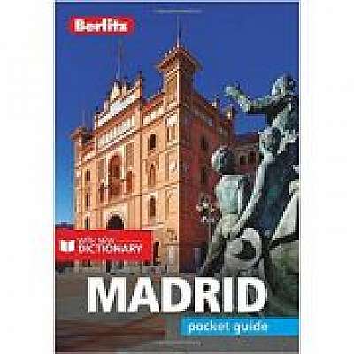Coperta cărții Berlitz Pocket Guide Madrid (Travel Guide with Dictionary)