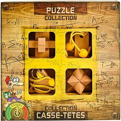 3D Expert Wooden Puzzle Collection