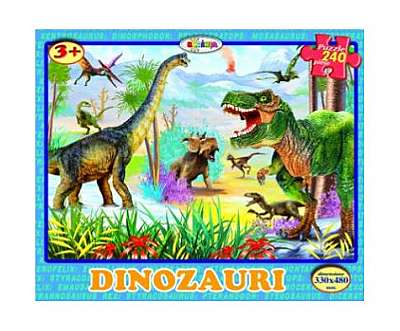 Puzzle Dinozauri (240 piese)