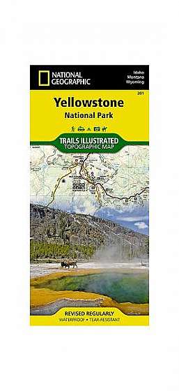 Yellowstone National Park 201 GPS Wyoming-Montana-Idaho: Ng.NP.201